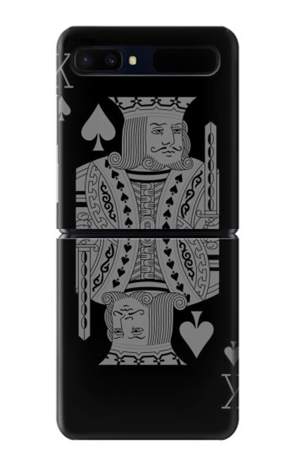 S3520 Black King Spade Case For Samsung Galaxy Z Flip 5G