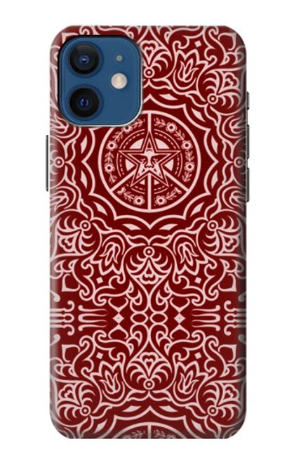 S3556 Yen Pattern Case For iPhone 12 mini