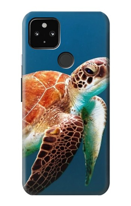 S3497 Green Sea Turtle Case For Google Pixel 4a 5G