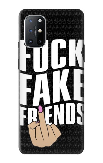 S3598 Middle Finger Fuck Fake Friend Case For OnePlus 8T
