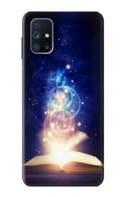 S3554 Magic Spell Book Case For Samsung Galaxy M51