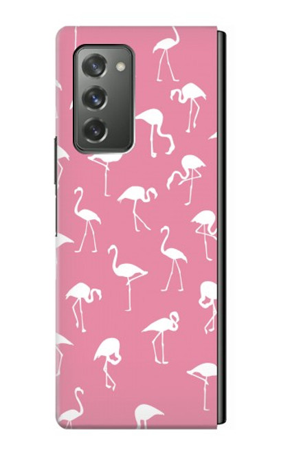S2858 Pink Flamingo Pattern Case For Samsung Galaxy Z Fold2 5G