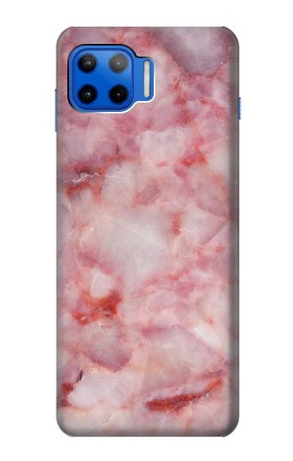S2843 Pink Marble Texture Case For Motorola Moto G 5G Plus