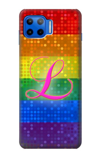 S2900 Rainbow LGBT Lesbian Pride Flag Case For Motorola Moto G 5G Plus