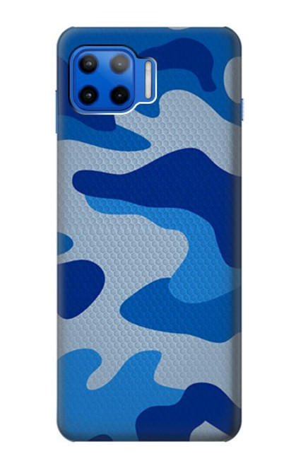 S2958 Army Blue Camo Camouflage Case For Motorola Moto G 5G Plus