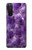S3713 Purple Quartz Amethyst Graphic Printed Case For Sony Xperia 5 II