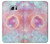 S3709 Pink Galaxy Case For Samsung Galaxy S6 Edge Plus
