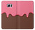 S3754 Strawberry Ice Cream Cone Case For Samsung Galaxy S6 Edge Plus