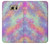 S3706 Pastel Rainbow Galaxy Pink Sky Case For Samsung Galaxy S6