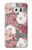 S3716 Rose Floral Pattern Case For Samsung Galaxy S6