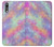 S3706 Pastel Rainbow Galaxy Pink Sky Case For Huawei P20