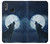 S3693 Grim White Wolf Full Moon Case For Huawei Honor 8X