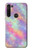 S3706 Pastel Rainbow Galaxy Pink Sky Case For Motorola Moto G8 Power