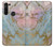 S3717 Rose Gold Blue Pastel Marble Graphic Printed Case For Motorola Moto G8 Power