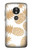 S3718 Seamless Pineapple Case For Motorola Moto E Play (5th Gen.), Moto E5 Play, Moto E5 Cruise (E5 Play US Version)