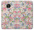 S3688 Floral Flower Art Pattern Case For Motorola Moto E4 Plus