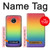 S3698 LGBT Gradient Pride Flag Case For Motorola Moto E4 Plus