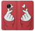 S3701 Mini Heart Love Sign Case For Motorola Moto E4 Plus