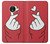 S3701 Mini Heart Love Sign Case For Motorola Moto E4