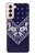 S3357 Navy Blue Bandana Pattern Case For Samsung Galaxy S21 5G