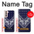 S3357 Navy Blue Bandana Pattern Case For Samsung Galaxy S21 5G