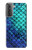 S3047 Green Mermaid Fish Scale Case For Samsung Galaxy S21 Plus 5G, Galaxy S21+ 5G