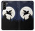 S3289 Flying Pig Full Moon Night Case For Samsung Galaxy S21 Plus 5G, Galaxy S21+ 5G