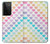 S3499 Colorful Heart Pattern Case For Samsung Galaxy S21 Ultra 5G