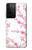 S3707 Pink Cherry Blossom Spring Flower Case For Samsung Galaxy S21 Ultra 5G