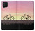 S3252 Bicycle Sunset Case For Samsung Galaxy A12