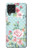 S3494 Vintage Rose Polka Dot Case For Samsung Galaxy F62