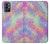 S3706 Pastel Rainbow Galaxy Pink Sky Case For OnePlus 9R