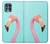 S3708 Pink Flamingo Case For Motorola Edge S