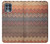 S3752 Zigzag Fabric Pattern Graphic Printed Case For Motorola Edge S