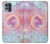 S3709 Pink Galaxy Case For Motorola Moto G100