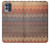S3752 Zigzag Fabric Pattern Graphic Printed Case For Motorola Moto G100