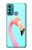 S3708 Pink Flamingo Case For Motorola Moto G60, G40 Fusion