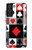 S3463 Poker Card Suit Case For Samsung Galaxy S21 FE 5G