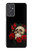 S3753 Dark Gothic Goth Skull Roses Case For Samsung Galaxy Quantum 2