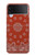 S3355 Bandana Red Pattern Case For Samsung Galaxy Z Flip 3 5G