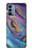 S3676 Colorful Abstract Marble Stone Case For OnePlus Nord N200 5G