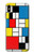 S3814 Piet Mondrian Line Art Composition Case For iPhone XS Max