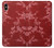 S3817 Red Floral Cherry blossom Pattern Case For iPhone XS Max