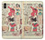S3820 Vintage Cowgirl Fashion Paper Doll Case For iPhone XS Max