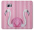S3805 Flamingo Pink Pastel Case For Samsung Galaxy S6 Edge Plus