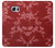 S3817 Red Floral Cherry blossom Pattern Case For Samsung Galaxy S6 Edge Plus