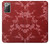 S3817 Red Floral Cherry blossom Pattern Case For Samsung Galaxy Note 20