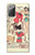 S3820 Vintage Cowgirl Fashion Paper Doll Case For Samsung Galaxy Note 20