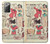 S3820 Vintage Cowgirl Fashion Paper Doll Case For Samsung Galaxy Note 20