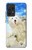 S3794 Arctic Polar Bear in Love with Seal Paint Case For Samsung Galaxy A52, Galaxy A52 5G